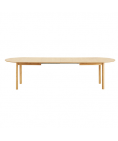 Bundaberg spisebord i natur egefiner 100x200-300 cm