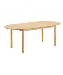 Bundaberg spisebord i natur egefiner 100x200-300 cm
