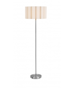 Watton gulvlampe lavet i beige stål – variant 2