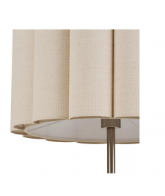 Watton gulvlampe lavet i beige stål – variant 2