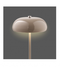 Margate bordlampe genopladelig lavet i taupe metal