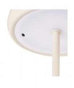 Margate bordlampe genopladelig lavet i beige metal