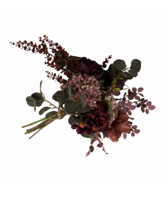 Velvet kunstig blomsterbuket