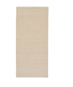 Bela tæppeløber håndvævet i beige