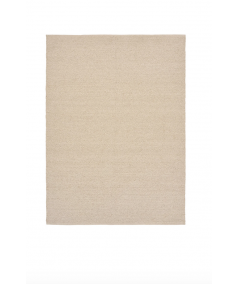 Bela gulvtæppe håndvævet i beige 160x230 cm