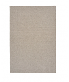 Nila gulvtæppe håndvævet i mørk sand 200x300 cm