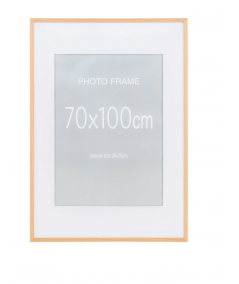Marbella billederammer i natur MDF med glas 70x100 cm – 5 stk