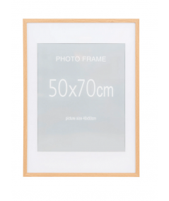 Marbella billederammer i natur MDF med glas 50x70 cm – 5 stk
