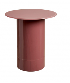 Florens hjørnebord i varm rosa