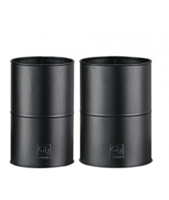 Sort vase sæt m. 2 stk. / 2 str.