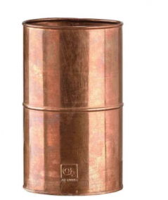 Kobber vase sæt m. 2 stk. / 2 str.