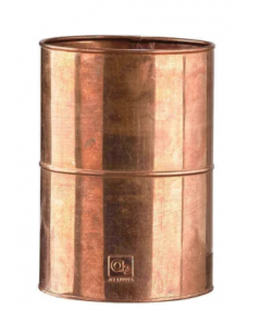 Kobber vase sæt m. 2 stk. / 2 str.