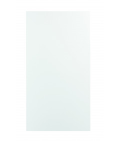 Erstatningspanel Solliden hvid-folie hdf 400x837 mm