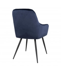 Harbo spisebordsstol stol i blå velour