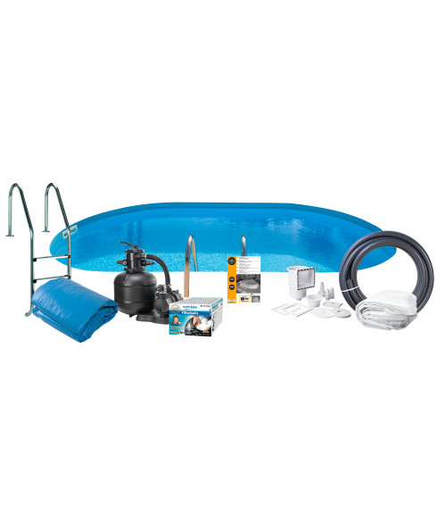 Pool Basic - inground poolpakke 12.360 L
