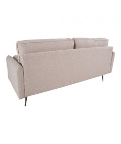 Imola 2,5 Personers Sofa - 2,5 Personers sofa i beige med sort metal ben