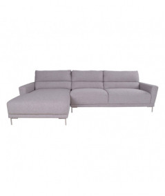 Ascoli Lounge Sofa - Sofa i lysegrå - venstrevendt 277x165/99xH86 cm