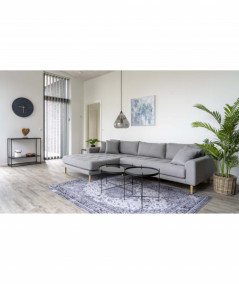 Lido Lounge Sofa - Sofa venstrevendt i lysegrå HN1001