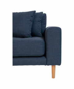 Lido Lounge Sofa - Sofa venstrevendt i mørkeblå HN1003