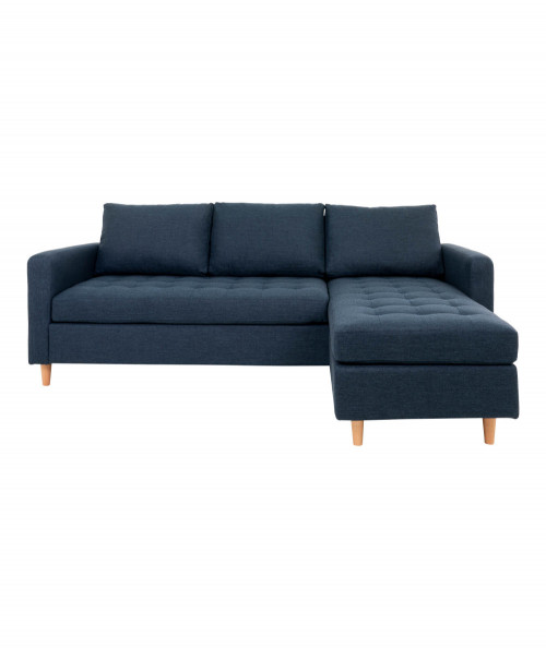 Firenze sofa i blå med træben
