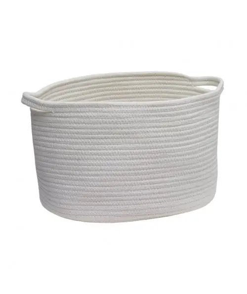 RENA Opbevaringskurv i stor og elfenben