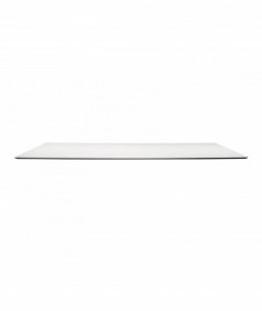 Spisebord med hvid mikrolaminat overflade 92x206 cm