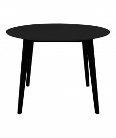 Vojens spisebord i sort ø105 cm
