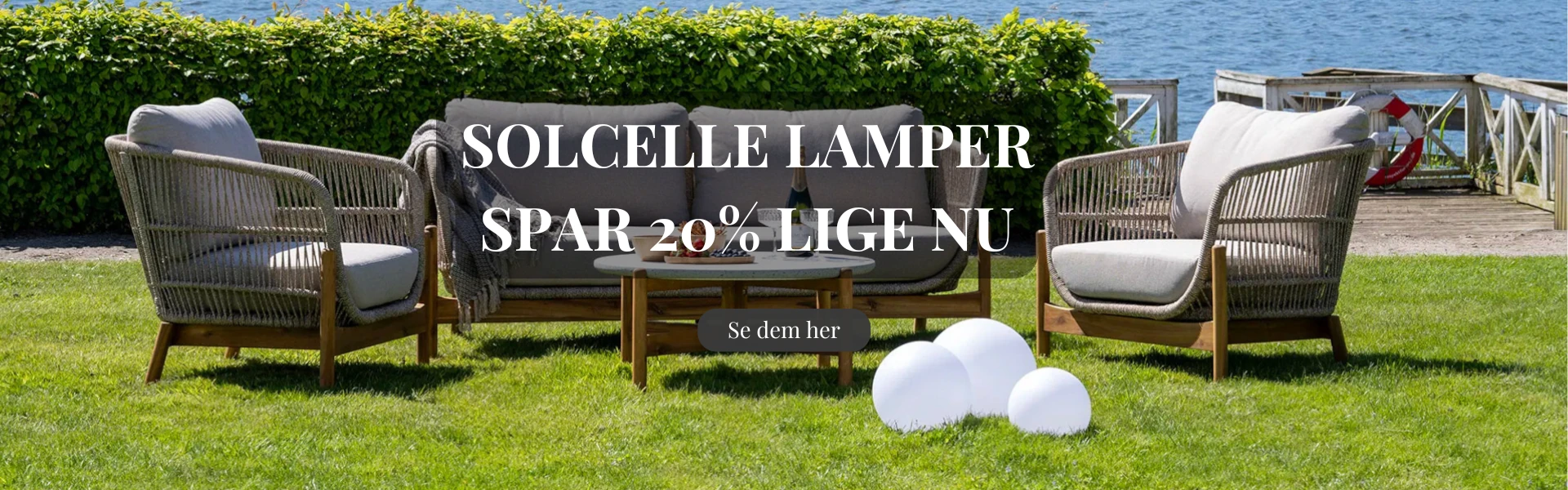 Runde solcelle lamper fra bogk.dk