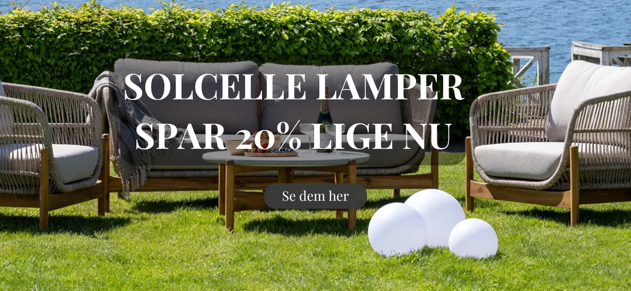 Runde solcelle lamper fra bogk.dk